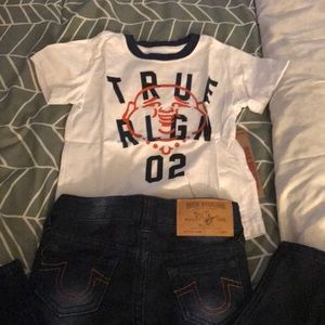 Toddler 2 pc Jean set